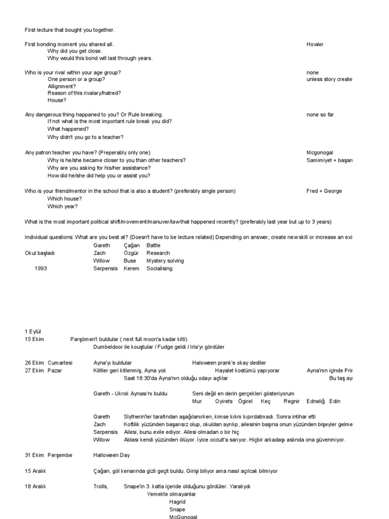 GM Notes | PDF