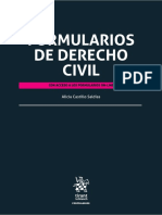 Formularios de Derecho Civil