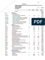 2 Presupuesto Por Partidas Nuevas de Obra