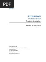 ZXDU48 B600 (V5.0) - Series DC Power System Product Description
