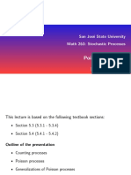 Lec 8 Poisson Processes