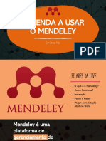 Aprenda A Usar o Mendeley