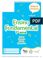 Revista Estude em Casa - Fundamental 1 - 1º Ano - Volume 2 - Taboão