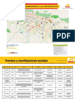 Informe Ejecutivo de Movilizaciones Del 17 Al 23 de Julio 2023