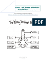 The Winning The Week Method™ Worksheet (Go To File - Make A Copy)