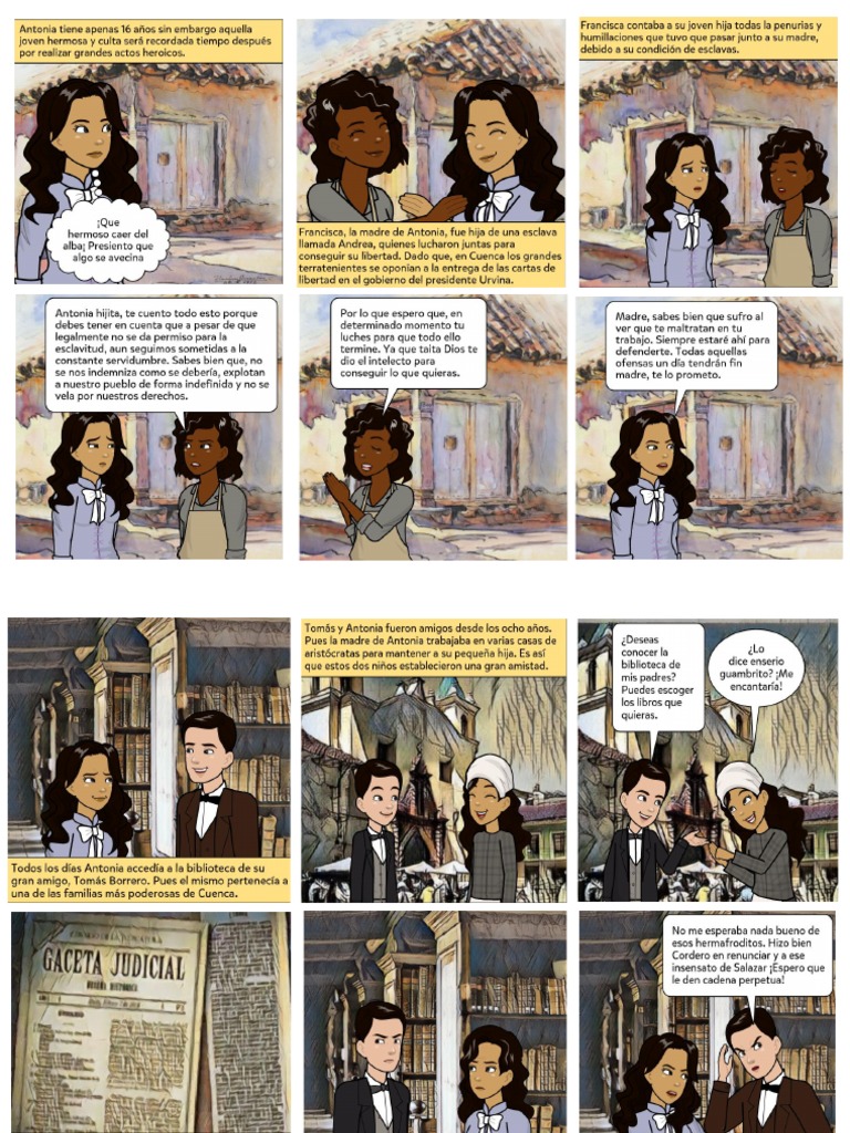 Comic Cuenca Siglo XX Progresismo | PDF