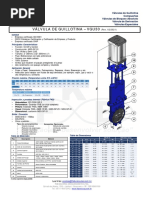 Ficha Técnica - Válvula cuchilla EX Orbinox | PDF | Acero | Solenoide