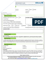 Claim Form General