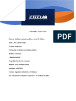 Proyecto Integrador M3 Análisis Económico, Político y Social de México FLN E Universidad Virtual CNCI