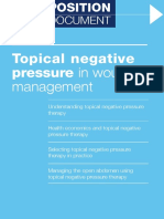 Topical Negative Pressure in Wound Management