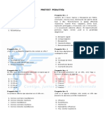 Pediatría Pretest - Sin Claves