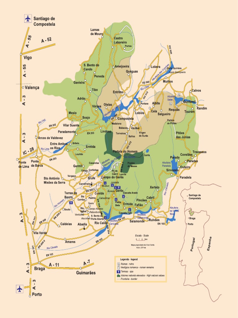 Mapa Gerês | PDF