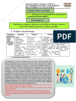 Analizamos y Recogemos Información Sobre Elaborar Soluciones Creativas A Través Del Reciclaje Presentando Un Producto Navideño.