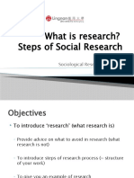 L02a The Process of Social Research
