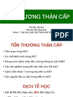 Tổn Thương Thận Cấp: Ths.Bs. Đỗ Huy Bộ Môn Nội Tổng Quát Khoa Y - Đại Học Quốc Gia Thành Phố Hồ Chí Minh