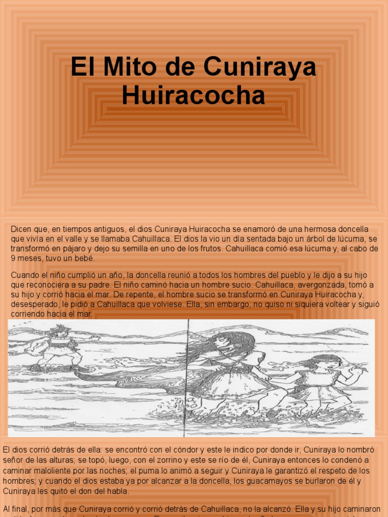 El Mito de Cuniraya Huiracocha PDF