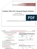 Advanced Organic Chemistry (D. A. Evans, Chem 206)