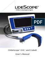 Verathon Glidescope Portable GVL Video LaryngoscopeUserManual