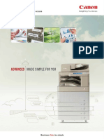 Canon Ir c5255 c5250 c5240 Brochure