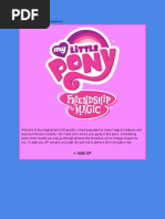 My Little Pony JumpChain