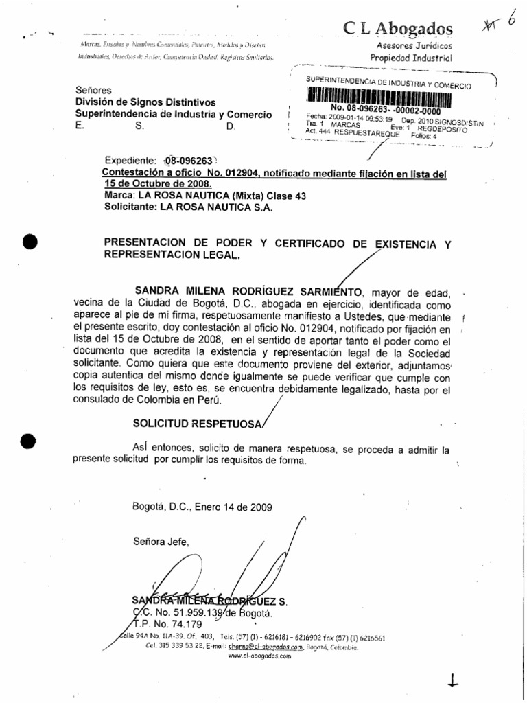 Registrodepositoconcesiondeposito - Repuesta A Requerimiento ...