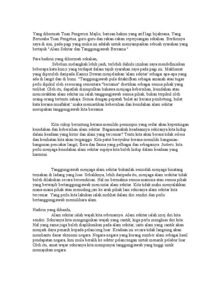 Contoh Syarahan  PDF