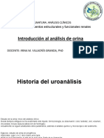 Introducción Al Análisis de Orina y Tipos de Muestras