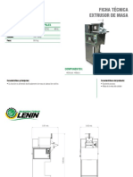 Ficha Tecnica - EXTRUSOR DE MASA