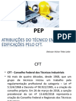 Pep - Atribuições Do Técnico em Edificações Segundo o CFT
