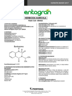 Ficha Tecnica BENTAGRAN 1