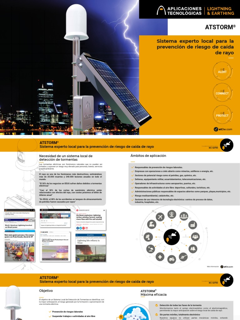 Atstorm Es | PDF | Relámpago | Tormentas