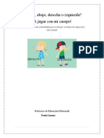 Actividades para Trabajar La Lateralidad y Orientación Espacial en El Hogar