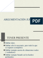 Clase Argumentaciã N