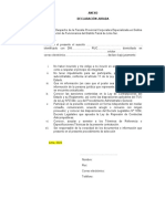 Formato para Fiscalias