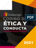 CÃ Digo de Ã - Tica y Conducta Del Indecopi
