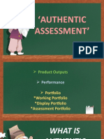 AUTHENTIC ASSESSMENT GALANG-WPS Office