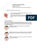 Estrategias de Articulación de Fonemas.