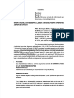 PDF Demanda Laboral Por Indemnizacion Por Daos y Perjuicios Por Enfermedad Profesional - Compress