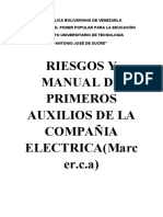 Manual de Primeros Auxilios