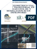 Diseño Geometrico Vial-Drenaje Transversal en Autocad Civil 3D y Modelacion 3D en Infraworks