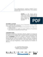 Oficios Memos, Dictamenes 2011