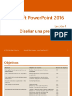 Power Point 2016 Lesson 04
