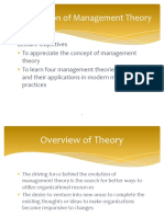 3.0 Evolution of Management Theory Updated