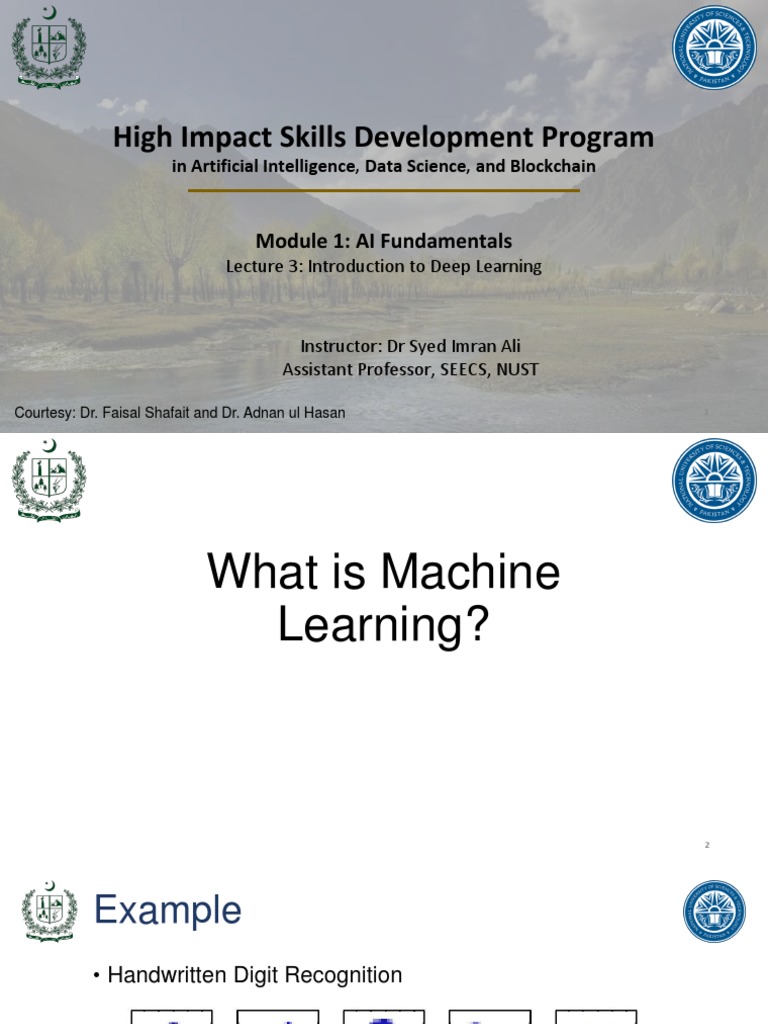Lecture 3 - Introduction To Deep Learning | PDF | Deep Learning ...