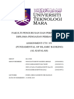 Al Kafalah Assignment Ctu 351 PDF