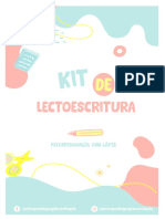 Kit Lectoescritura - PsicopedagogÃ A Con Lã¡piz
