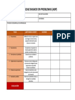 Aprendizaje Basado de Problemas - 010658