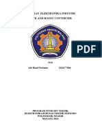 Laporan Elektronika Industri - Ade Rizal Novianto - Buck & Boost Converter