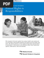 Patient Rights and Responsibilities