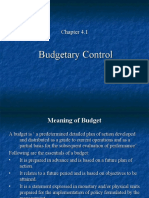 6 - Budgetary Control